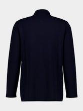 Piacenza 1733 Navy Wool Buttoned Chore Jacket