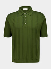 Piacenza 1733 Forest Green Cotton Polo Shirt