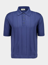 Piacenza 1733 Light Blue Cotton Knit Polo