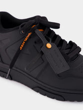 Off-White Black and Orange Out of Office Molded Sneakers