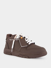 Off-White Brown and Orange Out of Office Molded Sneakers