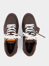 Off-White Brown and Orange Out of Office Molded Sneakers
