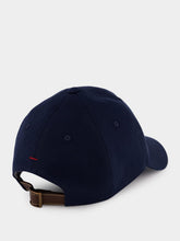Brunello Cucinelli Navy Baseball Cap with Embroidery