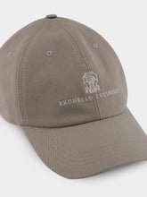 Brunello Cucinelli Khaki Cotton Baseball Cap