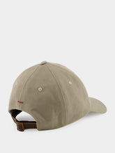 Brunello Cucinelli Khaki Cotton Gabardine Baseball Cap