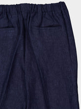 Piacenza 1733 Navy Blue Linen Pants