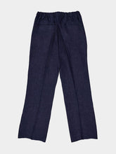 Piacenza 1733 Navy Blue Linen Pants