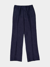 Piacenza 1733 Navy Blue Linen Pants