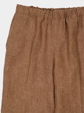 Piacenza 1733 Light Brown Linen Pants