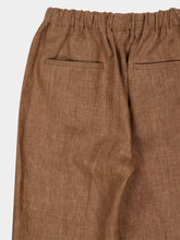 Piacenza 1733 Light Brown Linen Pants
