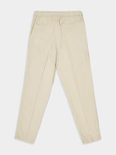 Brunello Cucinelli Natural Corduroy Drawstring Leisure Trousers