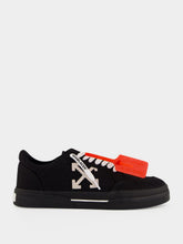 Off-White Black Vulcanized Low Sneakers
