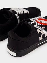 Off-White Black Vulcanized Low Sneakers