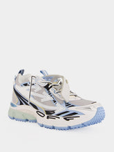 Off-White White and Blue Be Right Back Sneakers