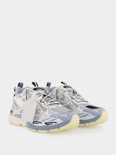 Off-White Light Grey and Cyan Celeste Be Right Back Sneakers