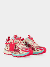 Off-White Rose Red Be Right Back Net Sneakers