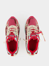 Off-White Rose Red Be Right Back Net Sneakers