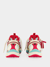Off-White Rose Red Be Right Back Net Sneakers