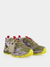 Off-White Brown and Lavender Be Right Back Sneakers