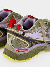 Off-White Brown and Lavender Be Right Back Sneakers