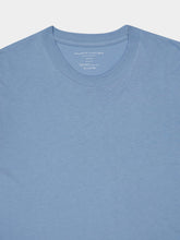 Majestic Filatures Ocean Blue Julien Organic Cotton T-Shirt