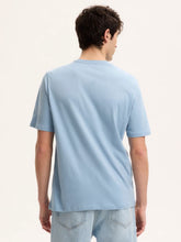 Majestic Filatures Ocean Blue Julien Organic Cotton T-Shirt