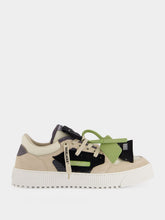 Off-White Dark Grey and Oat Low Top 3.0 Sneakers