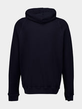 Marine Organic Cotton Zipped Hooded Sweatshirt
