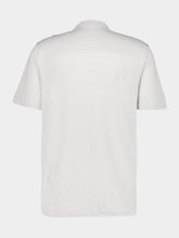 Majestic Filatures Cream Short-Sleeve Linen Button-Up Shirt