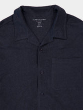 Majestic Filatures Dark Grey Linen Short Sleeve Shirt