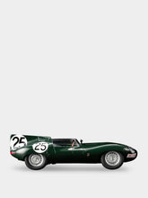 Amalgam Jaguar D-type 1956 Reims Winner