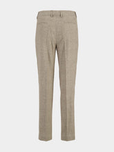 Brunello Cucinelli Brown Silk Wool and Cashmere Flecked Suit