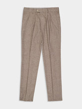 Brunello Cucinelli Brown Silk Wool and Cashmere Flecked Suit