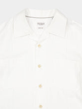 Brunello Cucinelli White Long-Sleeve Cotton Shirt