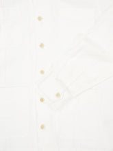 Brunello Cucinelli White Long-Sleeve Cotton Shirt