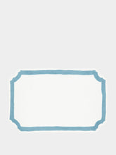 Casa Lopez Majorque Ice Blue Placemat