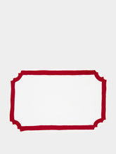 Casa Lopez Majorque Red placemat