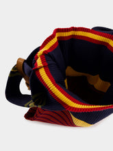 Paula Malachite Multistripe Knitted Bag