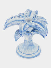 Les Ottomans Art de la Table Petit Blue Candle Holder