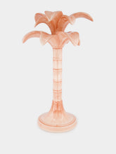 Les Ottomans Art de la Table Grand Red Candle Holder