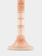 Les Ottomans Art de la Table Medium Red Candle Holder