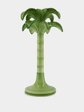 Les Ottomans Art de la Table Grand Green Candle Holder