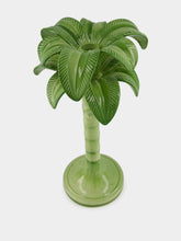 Les Ottomans Art de la Table Grand Green Candle Holder