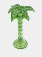 Les Ottomans Art de la Table Medium Green Candle Holder