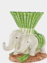 Les Ottomans Jungle Elegance Elephant Basket