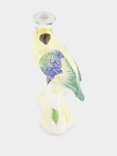 Les Ottomans Parrot Ceramic Candle Holder