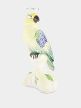 Les Ottomans Parrot Ceramic Candle Holder