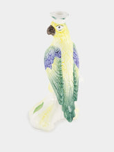 Les Ottomans Parrot Ceramic Candle Holder
