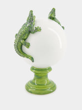 Les Ottomans Crocodile Decorative Globe
