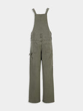 Miu Miu Olive Green Gabardine Overalls